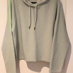 Under Armour oversized cropped hoodie